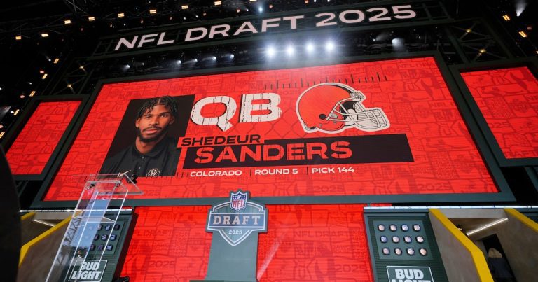 Fan sues NFL over Shedeur Sanders falling in draft, citing ‘emotional distress and trauma’