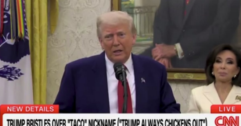 CNN Host Claims Trump Is ‘Clearly Rattled’ by TACO Nickname