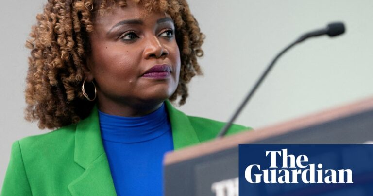 Karine Jean-Pierre, Biden’s former press secretary, leaves Democratic party